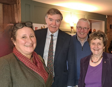 CBF Breakfast - Rt Hon Philip Dunne (group photo)